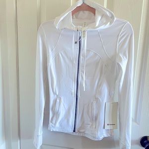 Lululemon Hooded Define Jacket Nulu 4 NWT new with tags WHITE